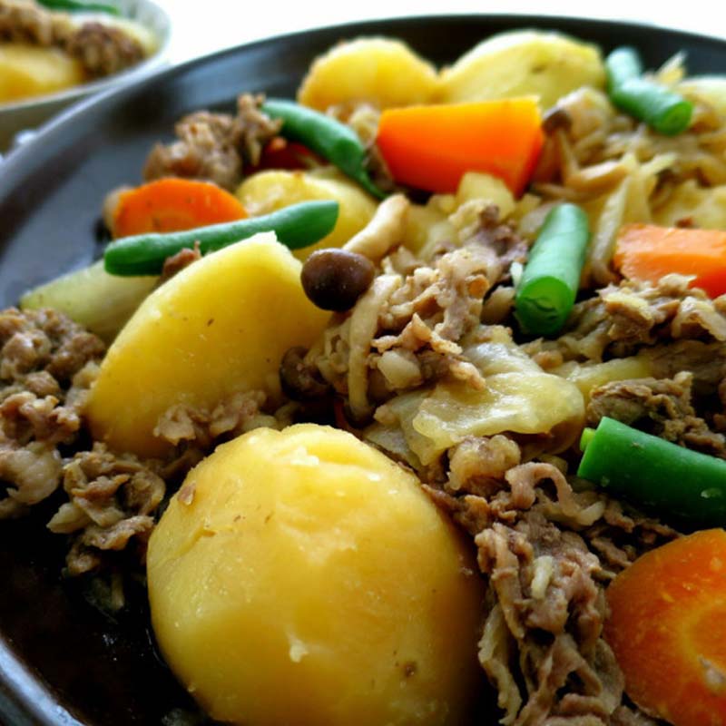 昔ながらの肉じゃが(レシピ)