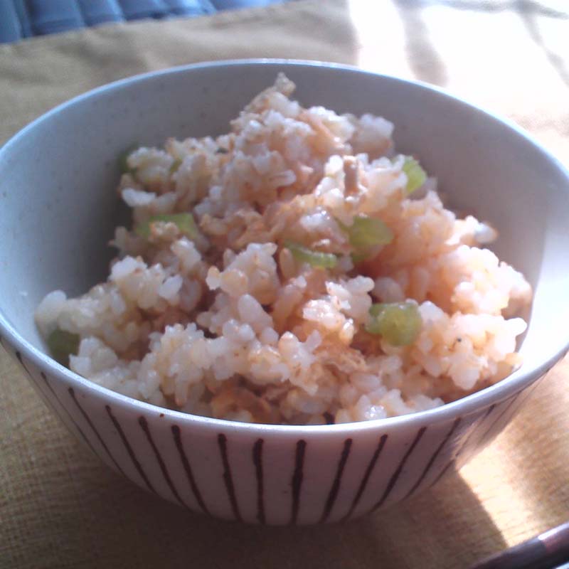 ふきの炊き込みご飯(レシピ)