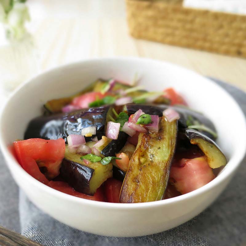 トロなすサラダ(レシピ)