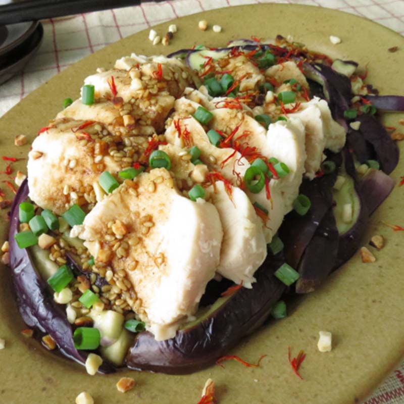 黒酢風味のよだれ鶏(レシピ)