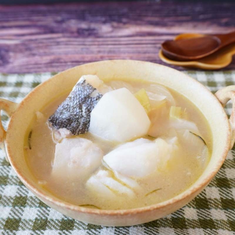 鱈とかぶのブイヤベース(レシピ)