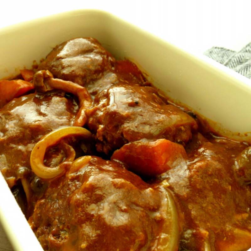 煮込みハンバーグ(レシピ)