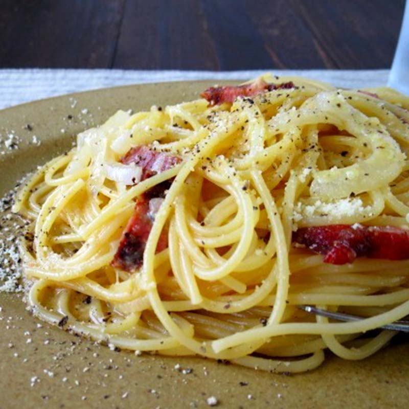 王道のカルボナーラ(レシピ)