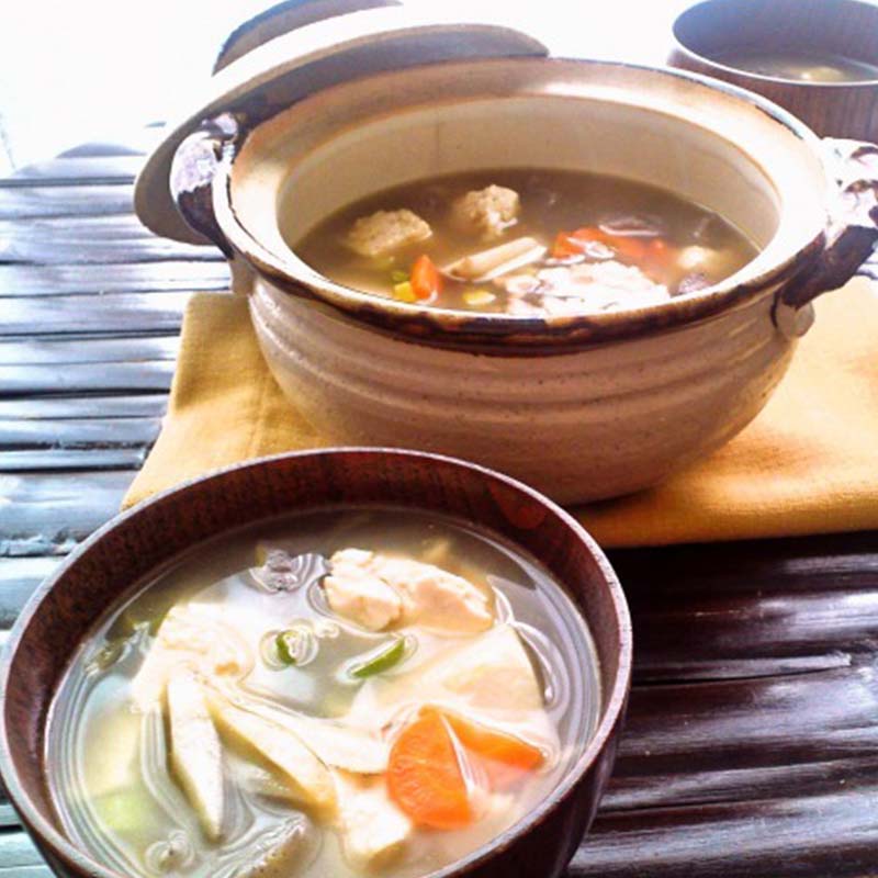 しょうゆ香る、けんちん汁(レシピ)