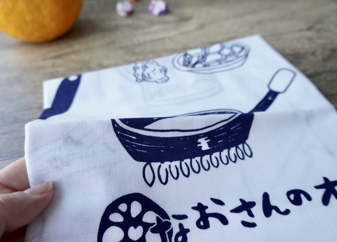 【昭和レトロ柄】なおさんのオハコ オリジナルてぬぐい